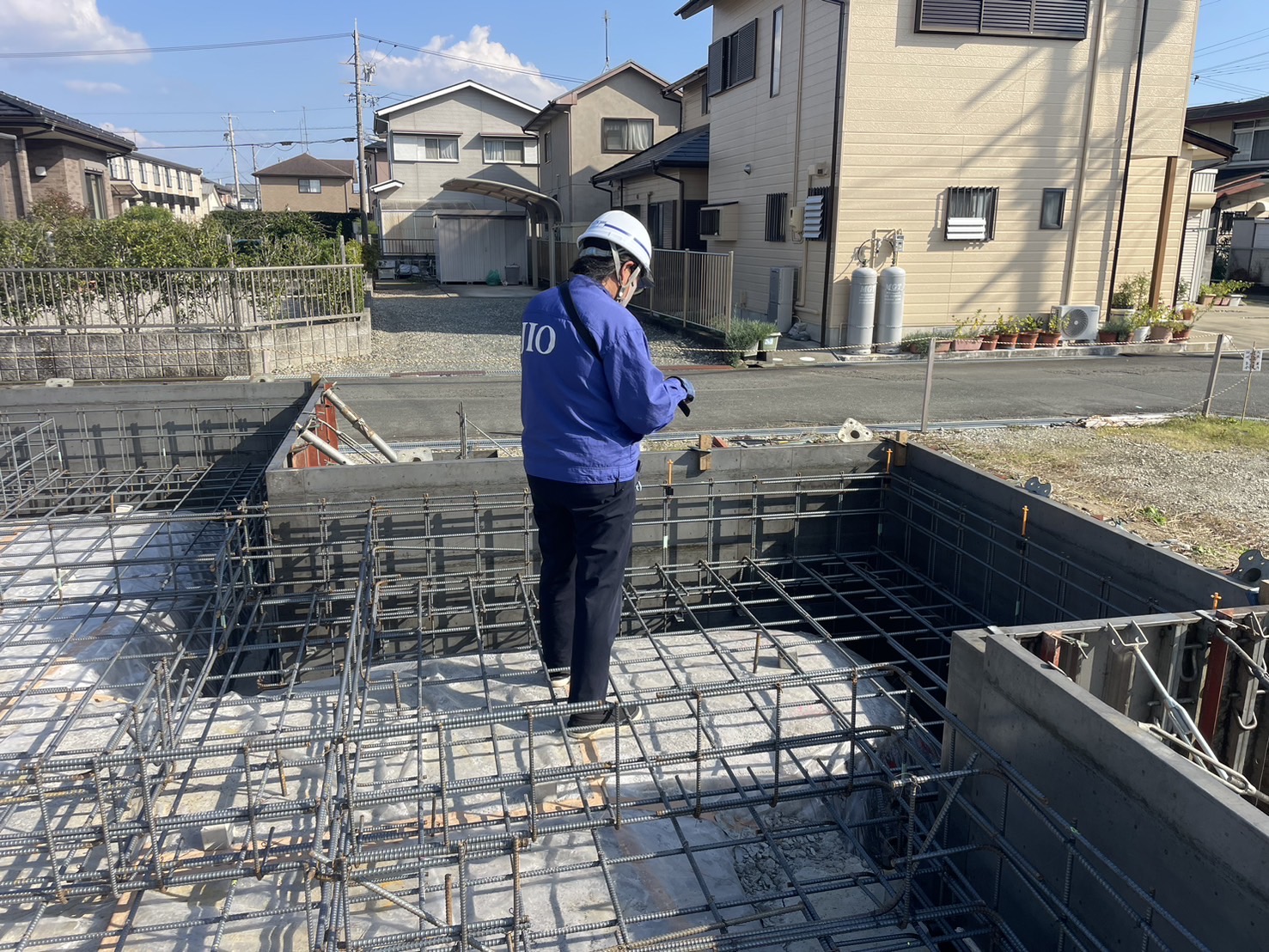 ボリューム満点の基礎工事＠磐田市M邸