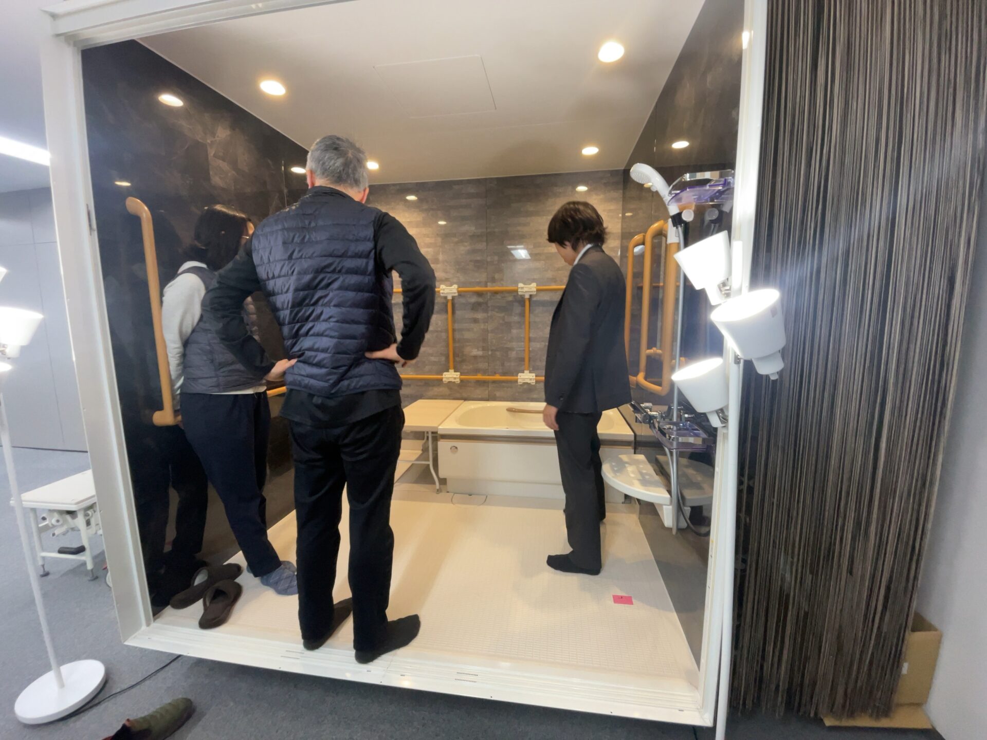 介護系浴室＠浜松市ショールーム