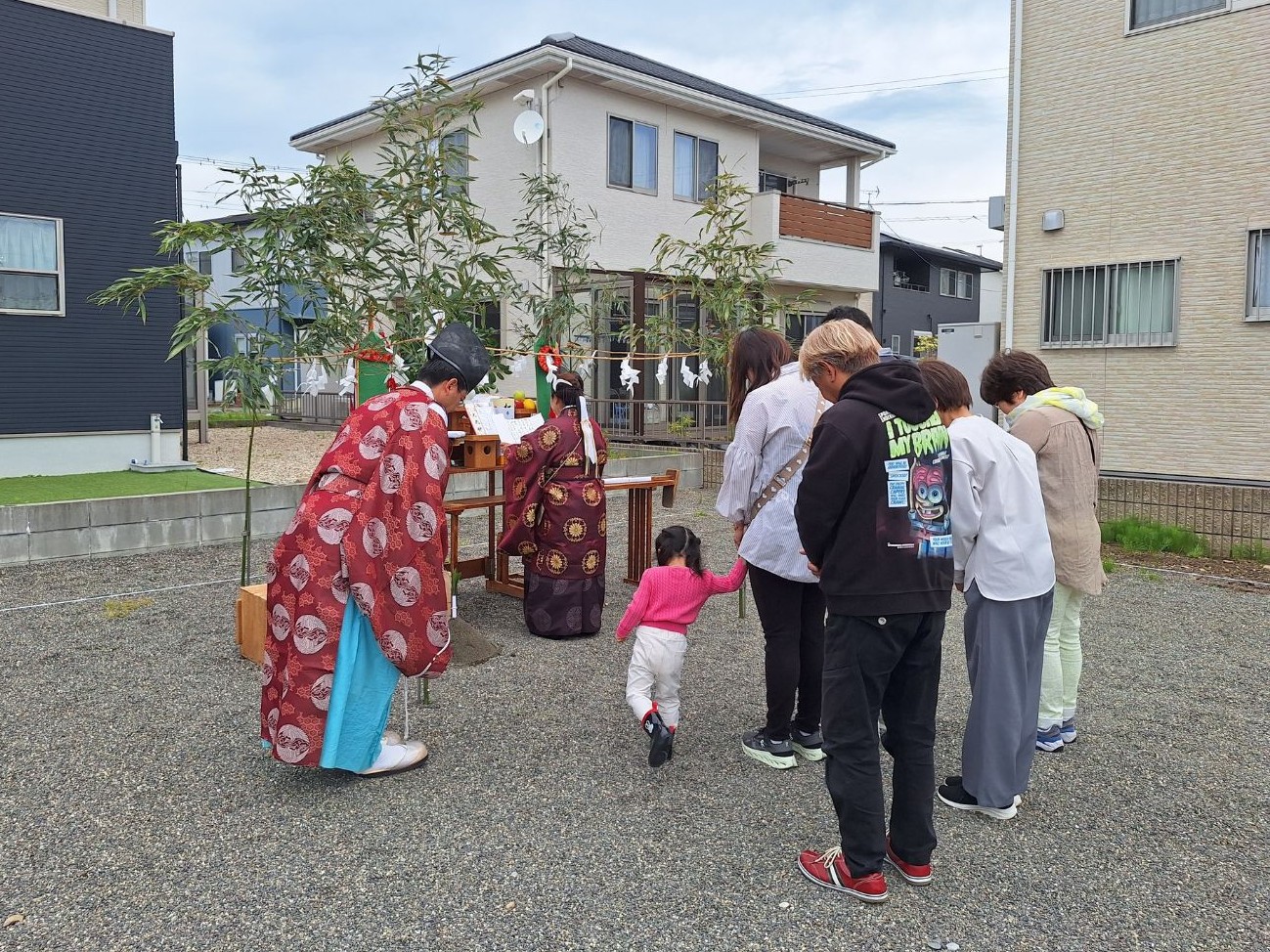 地鎮祭を行いました＠磐田市Ｉ様邸
